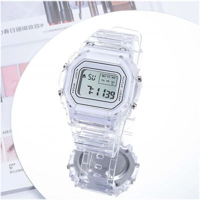 Sports Electronic Watch Waterproof Matcha Green Men and Wome