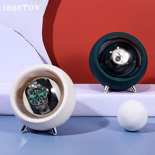IBBETON Single Watch Winder for Automatic Watches Storage Bo