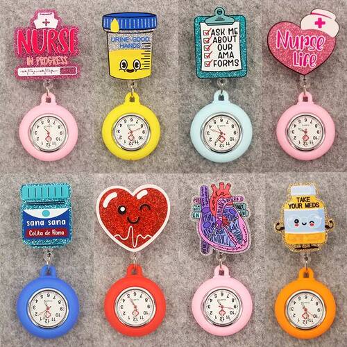 Glitter Acrylic Hospital Acrylic Heart Stethoscope Lovely Nu