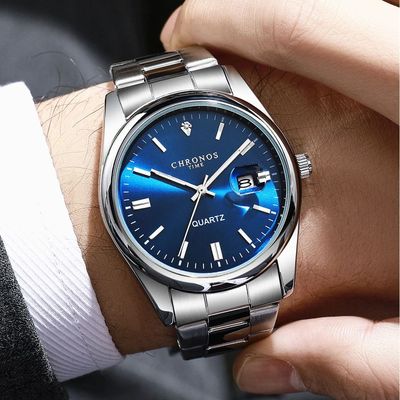 CHRONOS Top Brand Luxury Man Wristwatch Waterproof Luminous