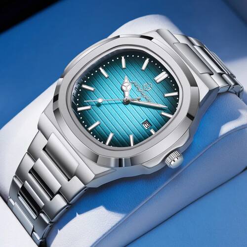 2025 New Luxury Military Man Watch Square Waterproof Luminou