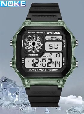 SYNOKE Digital Watches Men Sports Luminous Multifunction Wat