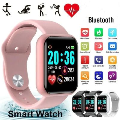 Smart Watch For Women Men Wristwatch Bluetooth Connected Pho