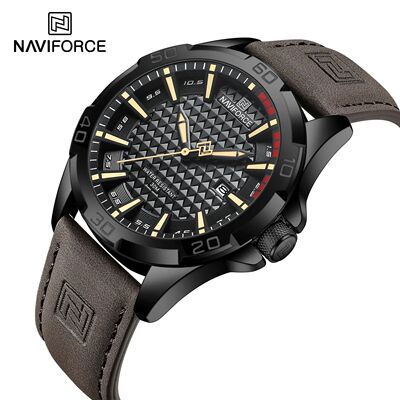 NAVIFORCE Men Casual Sport Military Quartz Calendar Wrist Wa