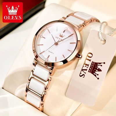 OLEVS Women's Wristwatch Luxury Brand Watch for Women Elegan