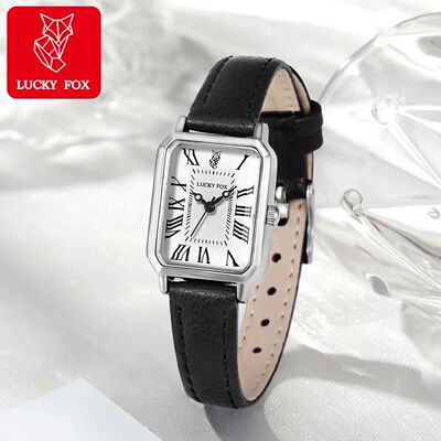 Fashion Rectangle Quartz Wrist Watch for Women Luxury Brand
