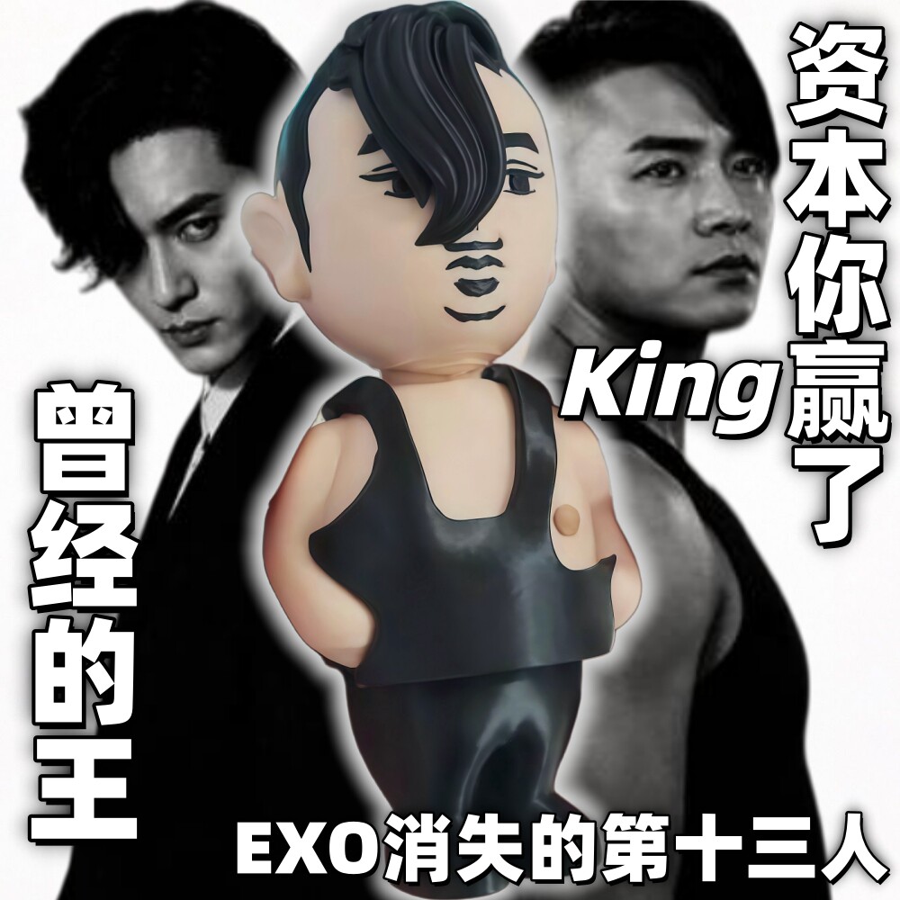 【King曾经的王】手办摆件模型玩具exo的第十三位成员周边小龙龙 - 实物图