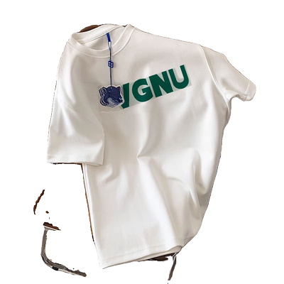 美式复古t恤女宽松韩版上衣潮