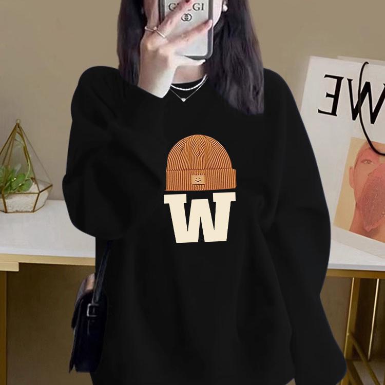 无帽休闲女士卫衣春秋冬季