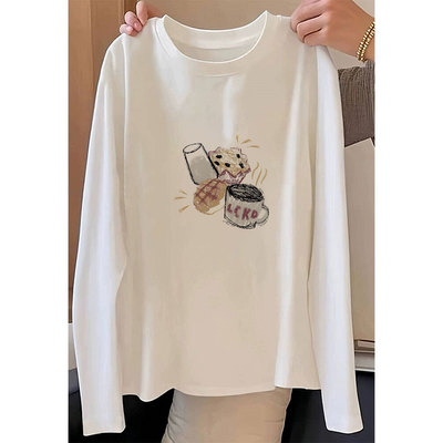 秋冬季德绒洋气内搭高级感打底衫女装2025新款长袖t恤上衣可外穿