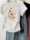 Женская хлопковая футболка с короткими рукавами Tie-dye, новинка 2026 года, европейские товары, популярный летний стиль, топ нишевого дизайна с чистой талией mini 2