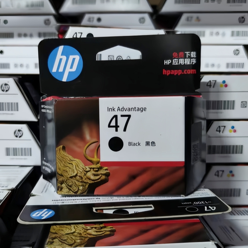 原装惠普HP47墨盒黑色彩色4825 4826 4877 4828 4800打印机墨水盒