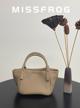 小众时尚高级感洋气头层牛皮独特手机小包包女2024新款拎包手提包