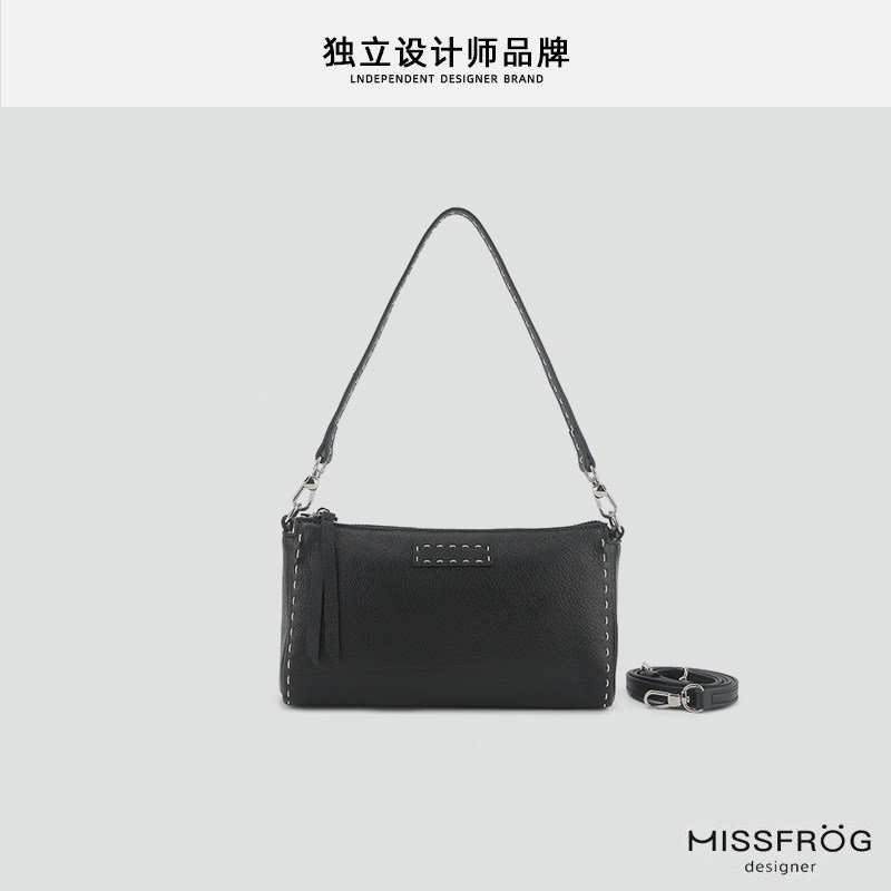 2026年新款简约复古腋下枕头包小众真皮手机笔筒包单肩斜跨手提包,箱包皮具/热销女包/男包,通用款女包,淘宝优惠券,粉丝福利购,淘宝优惠卷