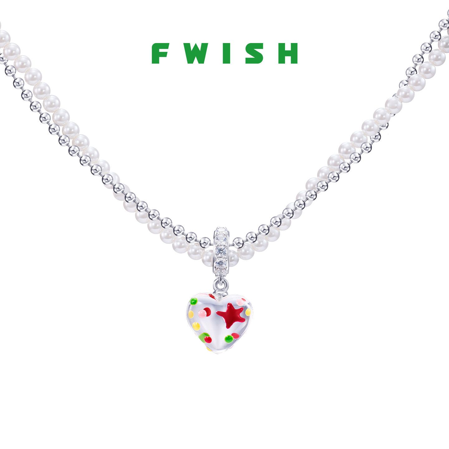 FWISH定制水晶女设计师款项链