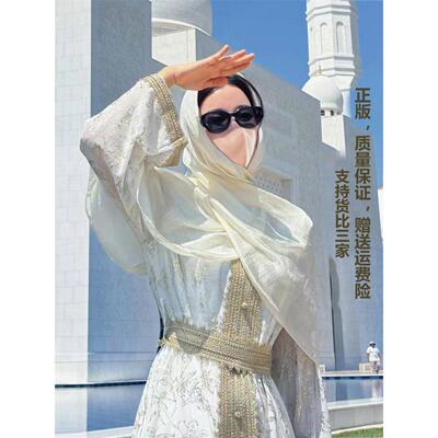 迪拜长袍女中东服装沙漠