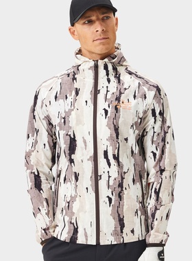 代购Macade Blake Camo TR Jacket男子新款高尔夫夹克