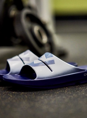 FootJoy FJ x OOFOS OOahh Sport Slide男子运动拖鞋