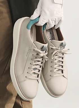 代购Cole Haan GRANDPRO Topspin男子时尚防水无钉新款高尔夫球鞋