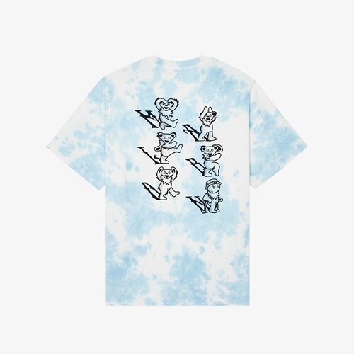 代购MALBON高尔夫T恤男GRATEFUL DEAD BERMUDA ALPHABET TEE
