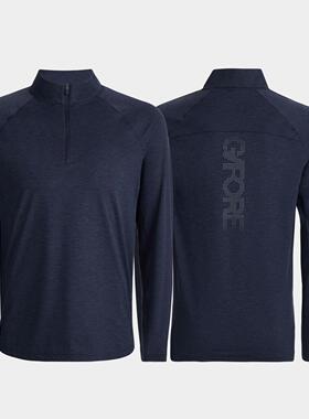 代购GFORE TECH MÉLANGE RAGLAN男子高尔夫长袖衫