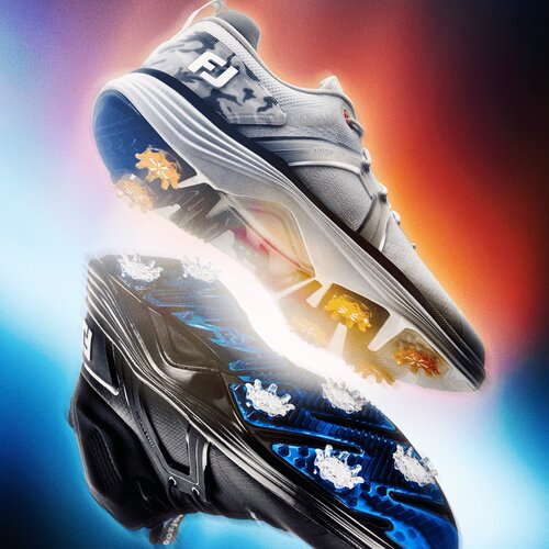 Footjoy高尔夫球鞋男子新款活钉防水款HyperFlex Blaze