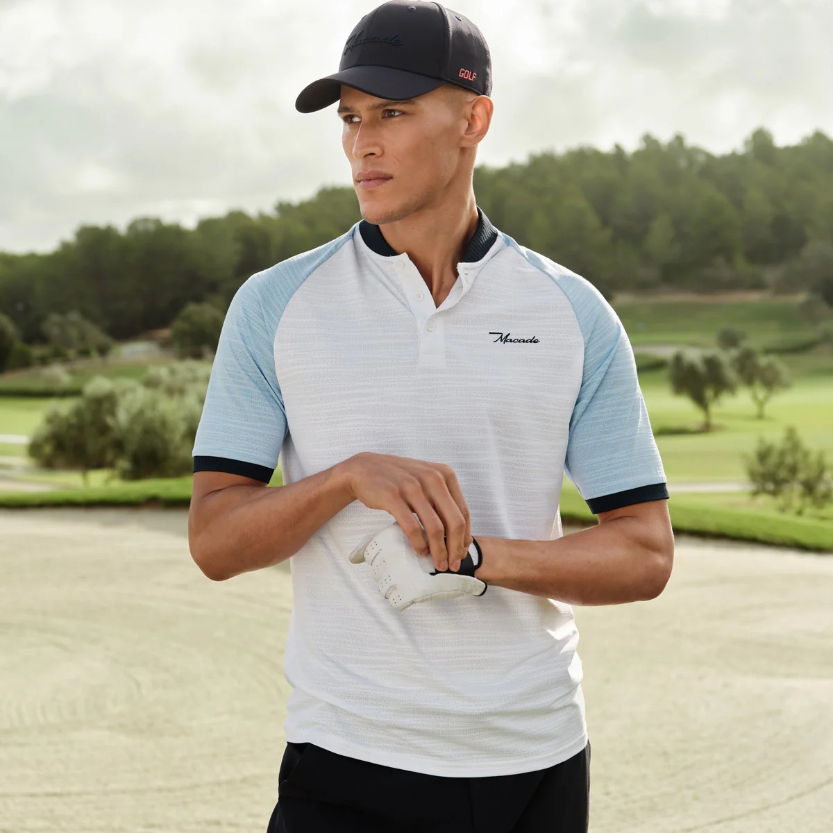 代购Macade高尔夫短袖衫男轻质新款Golf TR Pro Polo