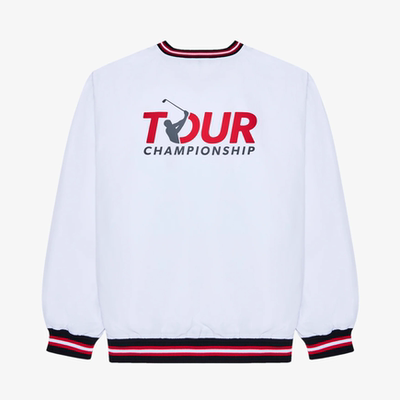 代购Malbon TOUR CHAMPIONSHIP PULLOVER高尔夫长袖衫男子宽松版