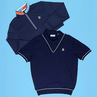 Original Penguin高尔夫短袖男针织衫周年款70's Heritage Knit