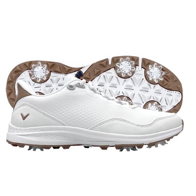 Callaway高尔夫球鞋女Coronado v4 Golf轻便防水活钉款