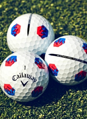 Callaway Chrome Soft TruTrack Golf Balls卡拉威新款高尔夫球
