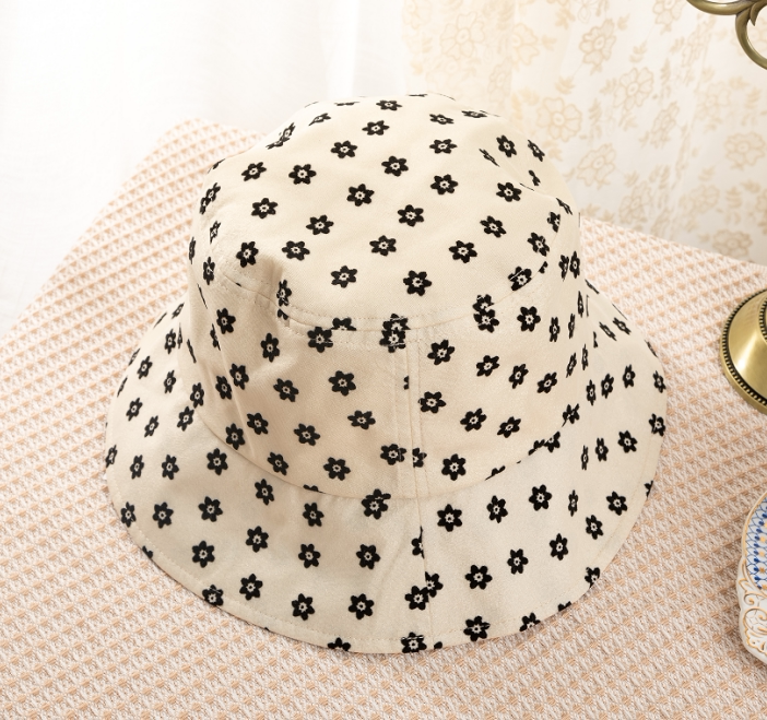 澳之冠花纹渔夫帽时尚精致百搭设计