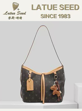 劳斯帅特新款单肩包女士大容量通勤腋下包时尚休闲手提包K3-1606C