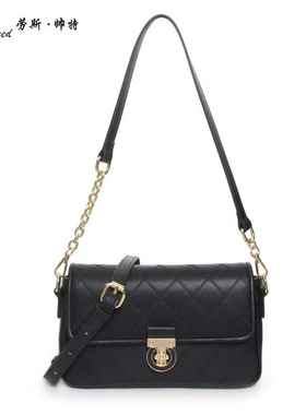 劳斯帅特夏季新款牛皮背包长短肩带单肩背包包盖式斜挎包K2-1532C