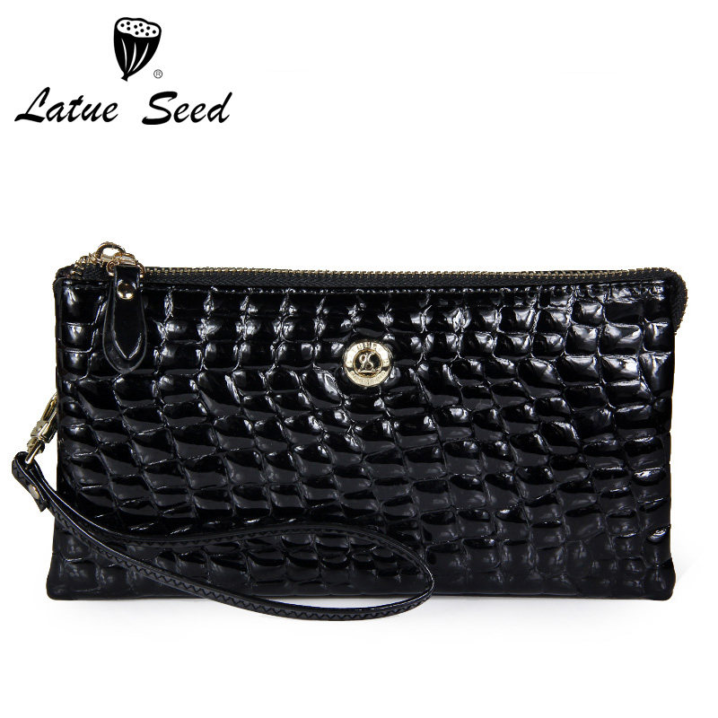 劳斯帅特专柜同步新款手包女时尚手拿包女 漆皮 糖果色k621-5685