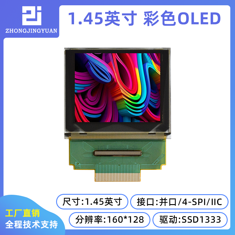 黄保凯中景园OLED显示屏彩屏