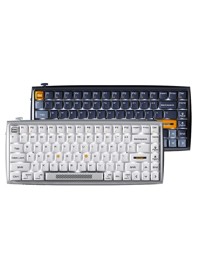 DURGOD杜伽Hi Keys无线蓝牙双模背光84键机械键盘女生办公游戏MAC