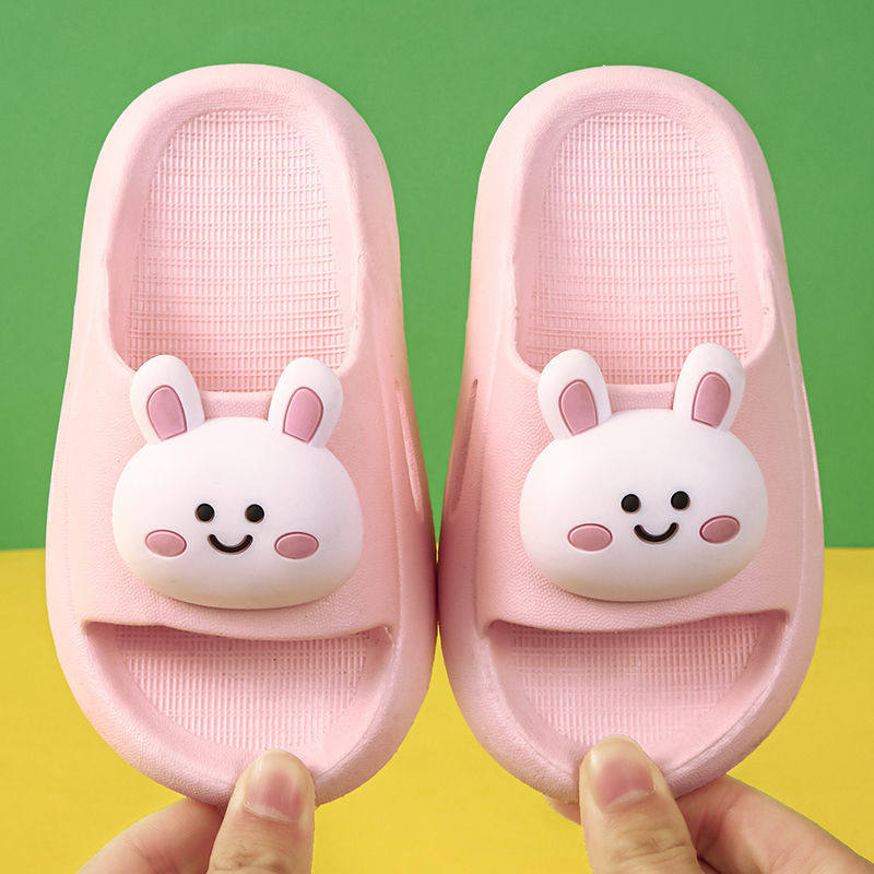 夏季儿童拖鞋女童可爱卡通居家防滑软底小孩洗澡宝宝浴室凉拖男童