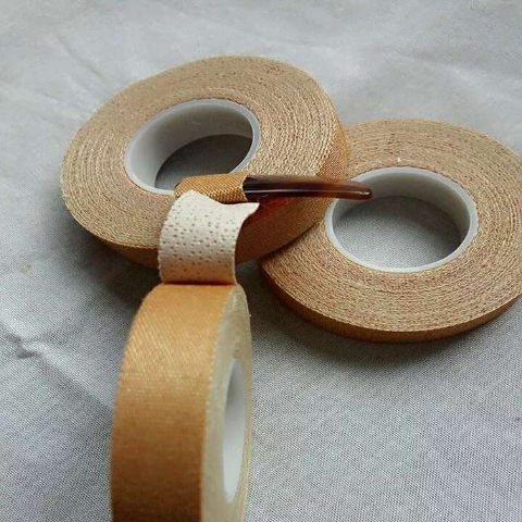 古筝胶布 弹力针孔透气 古筝指甲胶布 肤色防过敏胶布 透气型胶布