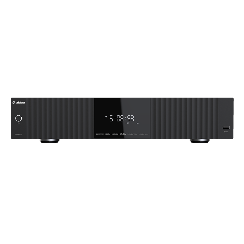 芝杜ZIDOO UHD8000蓝光播放机8KUHD杜比视界硬盘播放器HIFI解码器