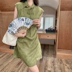 夏款新款刺绣面料高端连衣裙现货支持退现P120k180图片