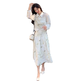 长期有货支持退现天丝套裙清新小香风，女装连衣裙，浙宝220A