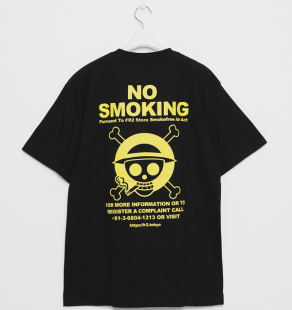 kills Smoking 联名限定海贼王ONE PIECE T恤潮 男女宽松短袖 FR2