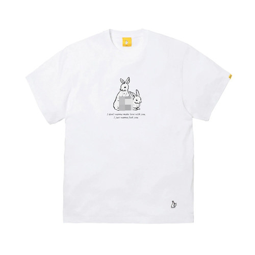 #FR2 IJWFU T-shirt  男女圆领宽松短袖T恤潮