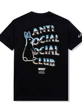 #FR2 联名 ASSC FXXKING RABBITS T-shirt 男女情侣短袖T恤潮TEE