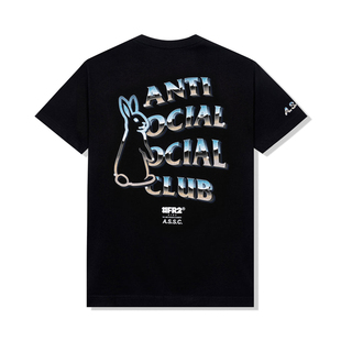 #FR2 联名 ASSC FXXKING RABBITS T-shirt 男女情侣短袖T恤潮TEE