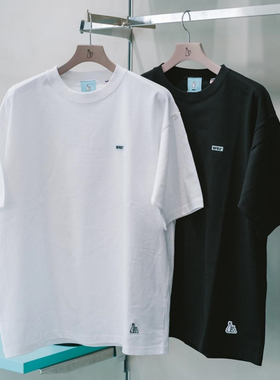 #FR2 月桃GETTO Small Box Logo Embroidery 男女短袖T恤潮