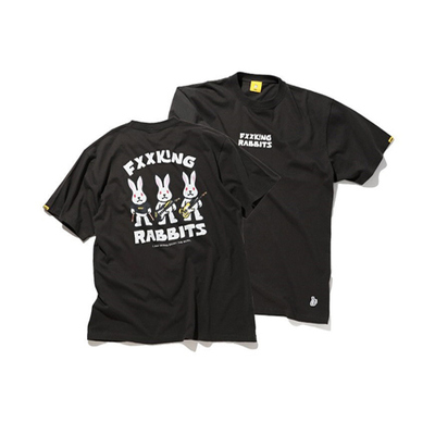 #FR2 THE FXXKING RABBITS T-shirt 男女短袖T恤潮