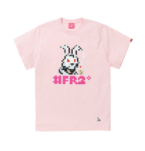 马赛克像素 Pixel 男女宽松短袖 FR2 T恤潮 shirt 梅UME Art