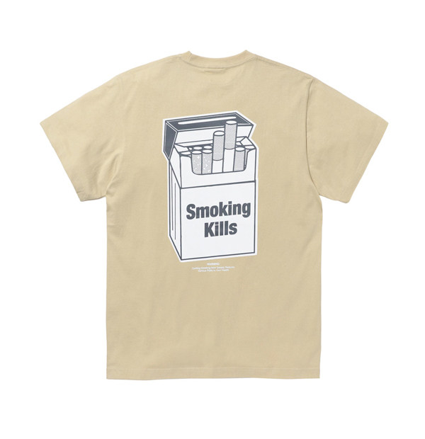小众潮牌 #FR2 Cigarettes icon T-shirt 烟盒印花 男女短袖T恤